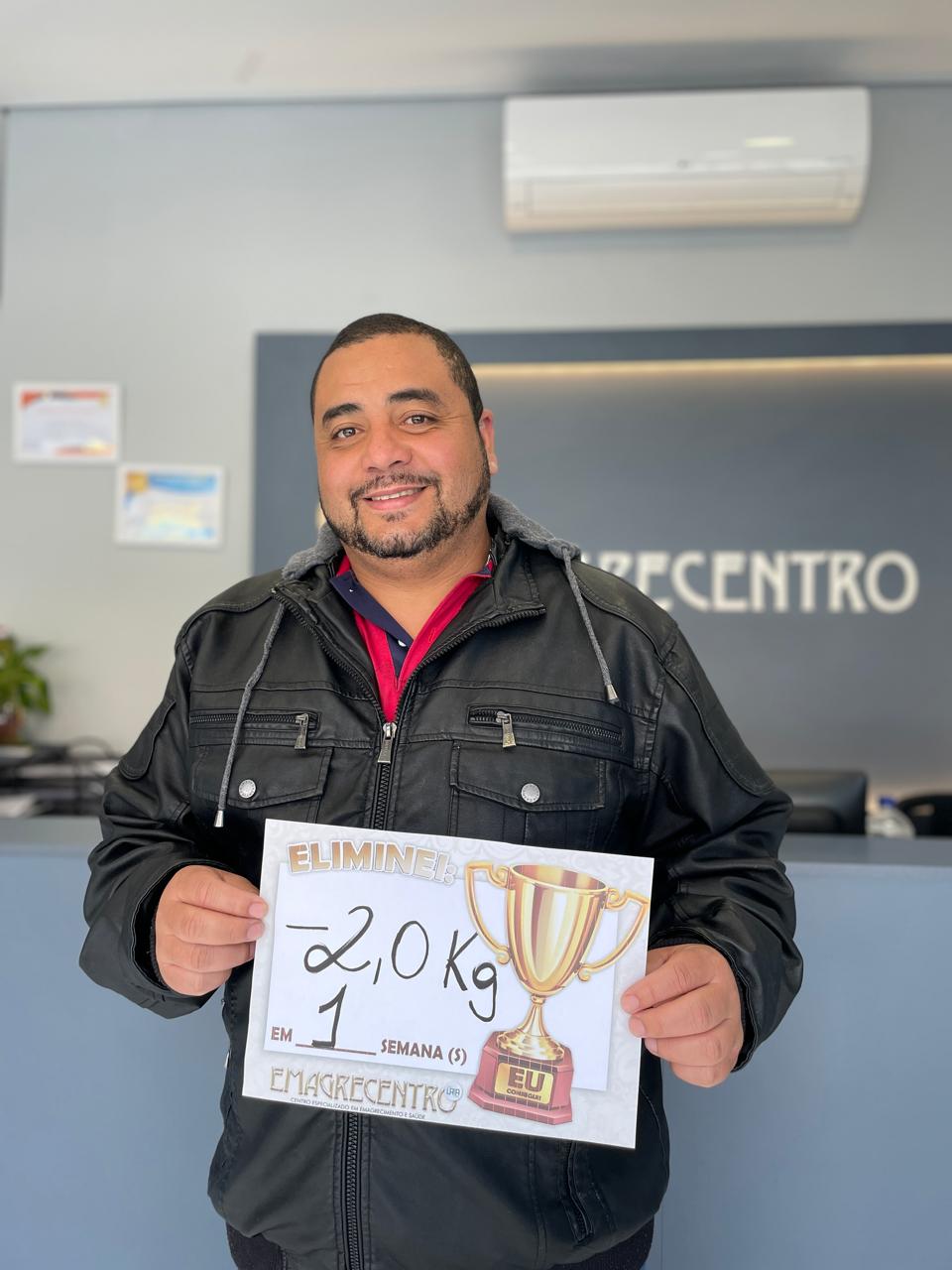 Resultado real de cliente Emagrecentro